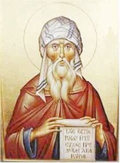 San Afraates, eremita