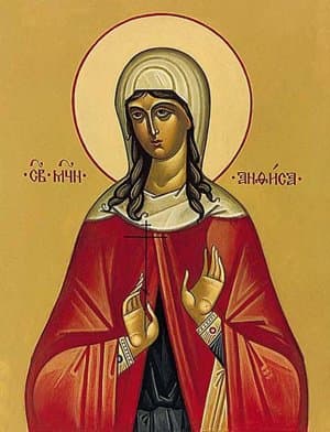 Santa Antusa, virgen