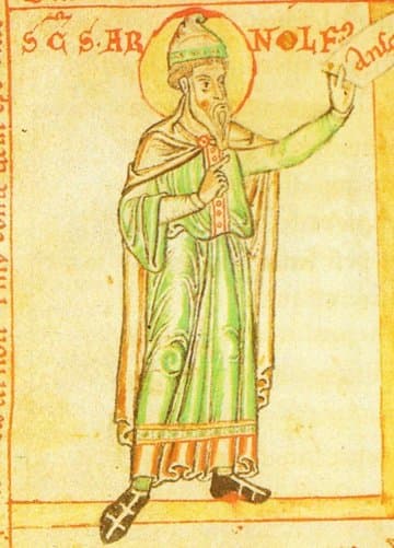 San Arnulfo de Metz, eremita y obispo
