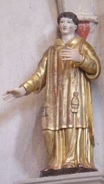 San Baldomero, subdiácono