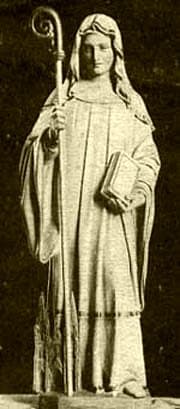 Santa Berta, abadesa
