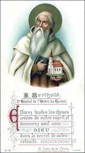 Beato Bertoldo, monje