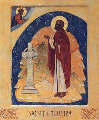 San Columbano de Luxeuil y de Bobbio, abad