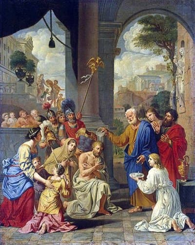 San Cornelio, santo del NT