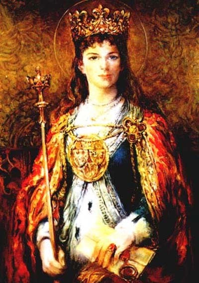 Santa Eduvigis de Polonia, reina