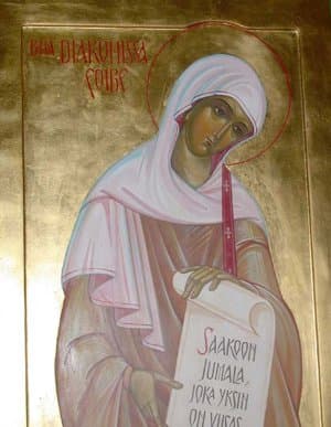 Santa Febe, santa del NT