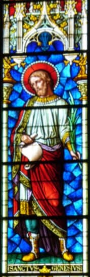 San Genesio de Arlés, mártir