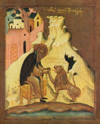 San Gerásimo, eremita