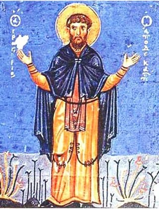 San Gregorio Decapolita, monje