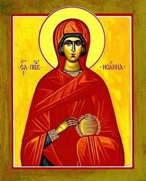 Santa Juana, santa del NT