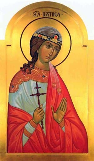 Santa Justina, virgen y mártir