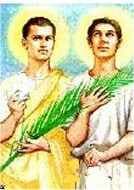 Santos Juventino y Maximino, mártires