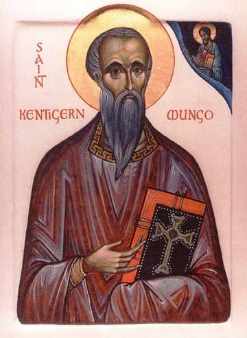 San Kentigerno de Glasgow, abad y obispo