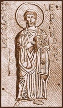 San Leobardo, recluso