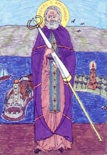 San Lucas de Mesina, abad