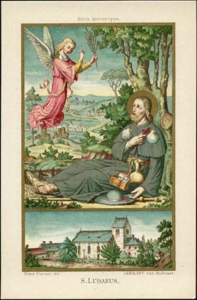 San Ludano, peregrino