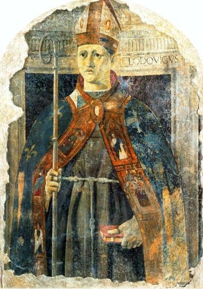 San Luis de Toulouse, obispo