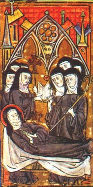 Santa Lutgarda, virgen