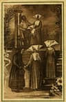 Beatas Magdalena Fontaine, Francisca Lanel, Teresa Fantou y Juana Gérard, vírgenes y mártires