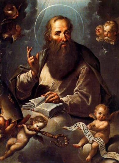 San Marcial de Limoges, obispo