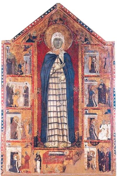 Santa Margarita de Cortona, penitente