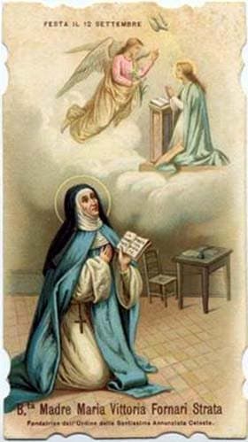 Beata María Victoria Fornari, viuda y fundadora