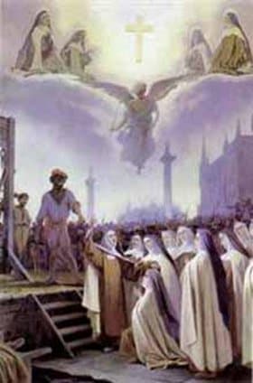 Beatas Teresa de San Agustín Lindoine y quince compañeras, vírgenes y mártires