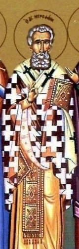 San Metrófano de Bizancio, obispo