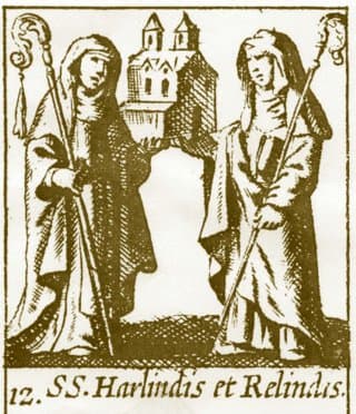 Santa Renula, abadesa