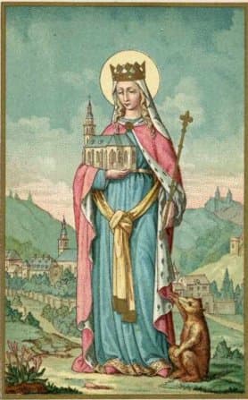Santa Ricarda, reina