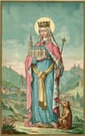 Santa Ricarda, reina