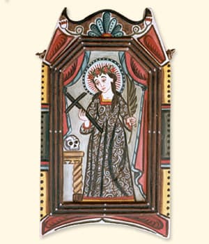 Santa Rosalía, virgen