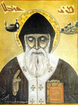 San Sarbelio Makhluf, presbítero y eremita