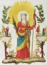Santa Solangia, virgen y mártir
