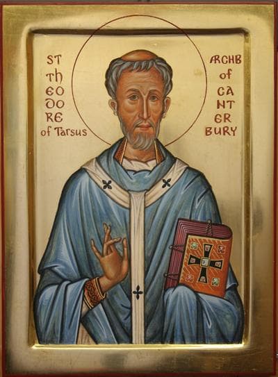 San Teodoro de Canterbury, monje y obispo