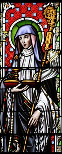 Santa Vivina, abadesa
