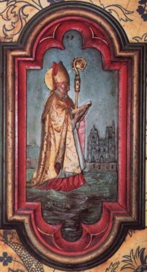 San Vulframno de Sens, monje y obispo