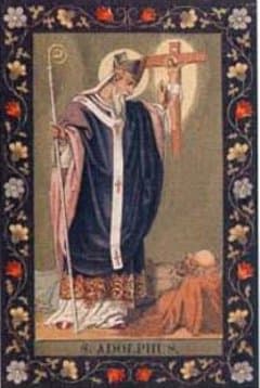 San Adolfo de Osnabrück, monje y obispo