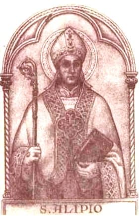 San Alipio de Tagaste, obispo