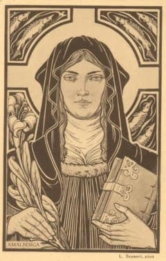 Santa Amalberga, virgen