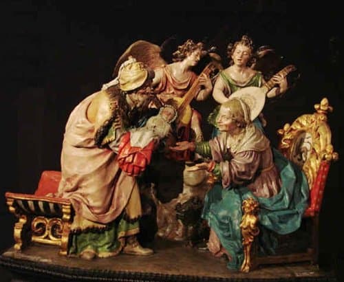 Santos Ana y Joaquín, padres de la B.V. María