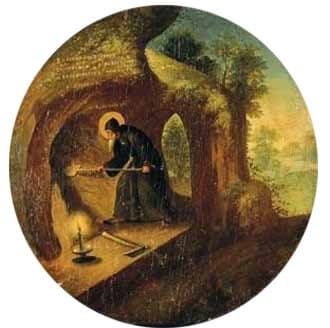 San Antonio de Las Grutas, eremita