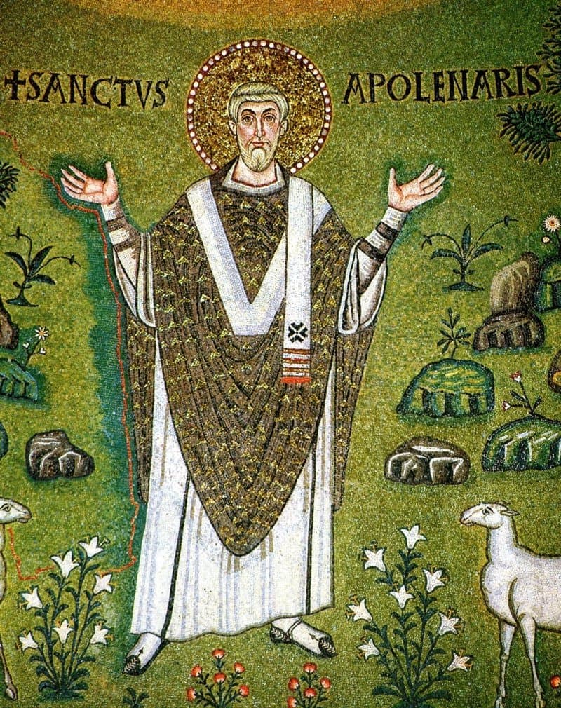 San Apolinar de Rávena, obispo y confesor