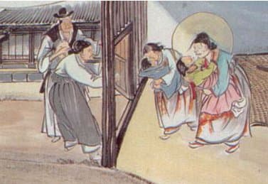 Santos Pablo Hong Yông-ju, Juan Yi Mun-u y Bárbara Ch'oe Yong-i, mártires