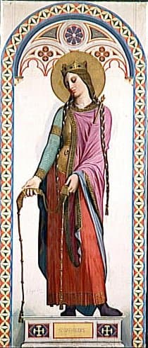 Santa Batilde, viuda y fundadora
