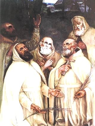 Santos Benito, Juan, Mateo, Isaac y Cristiano, mártires