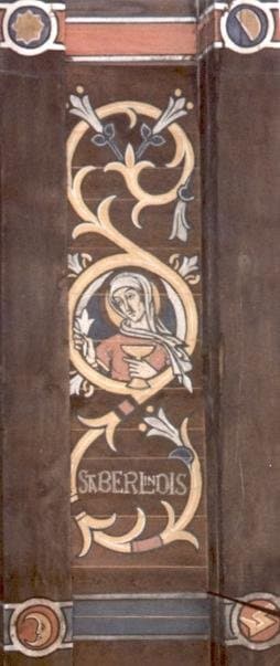 Santa Berlinda, virgen