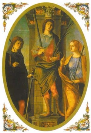 Santos Cancio, Canciano y Cancianila, mártires
