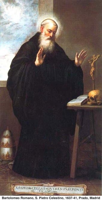 San Celestino V, papa