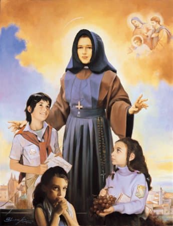 Santa Paula Elisabet Cerioli, viuda y fundadora